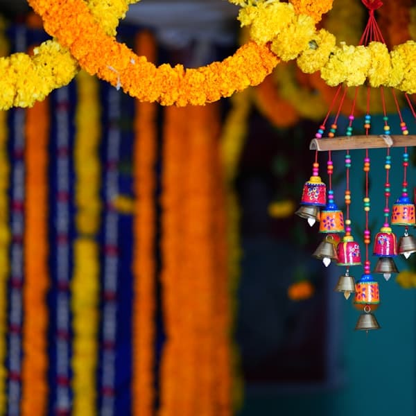 Mango Leaf & Marigold Toran