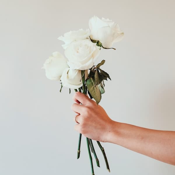 White Roses Bouquet